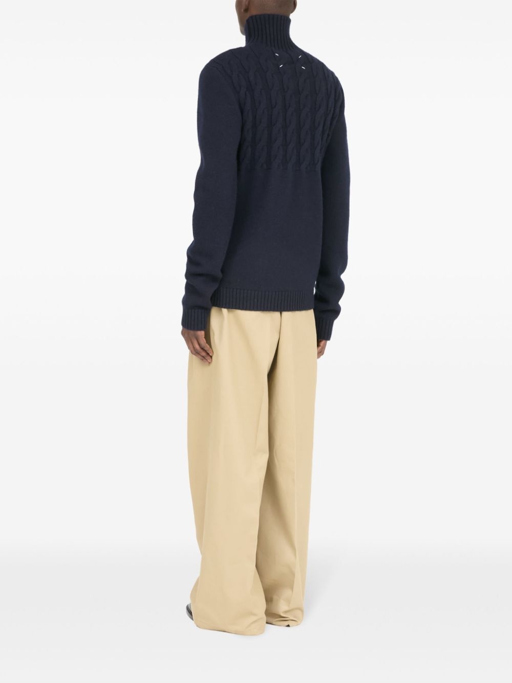 HIGH-NECK VIRGIN-WOOL SWEATER - 5