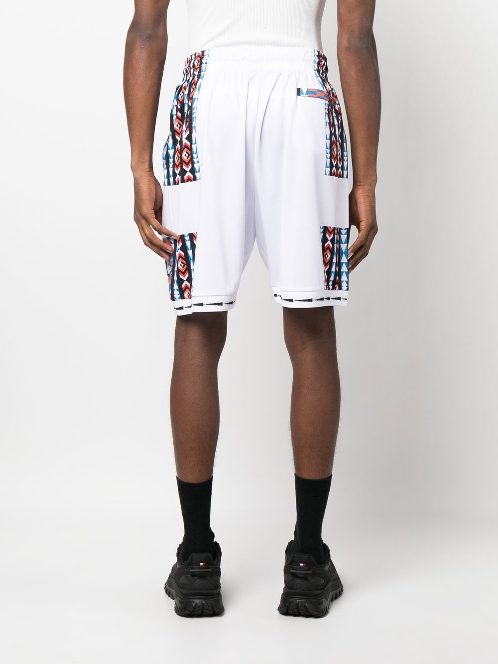 Aop Folk Kappa track shorts - 4