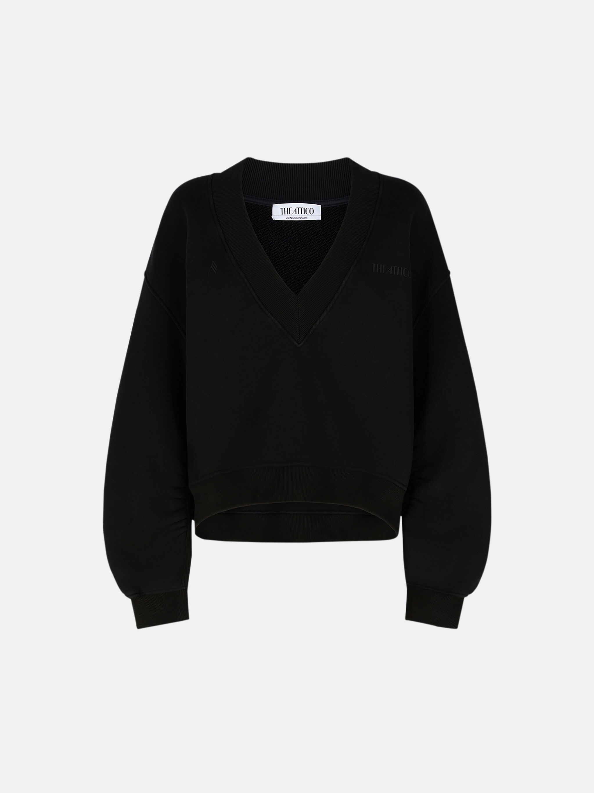 BLACK FADE SWEATSHIRT - 1