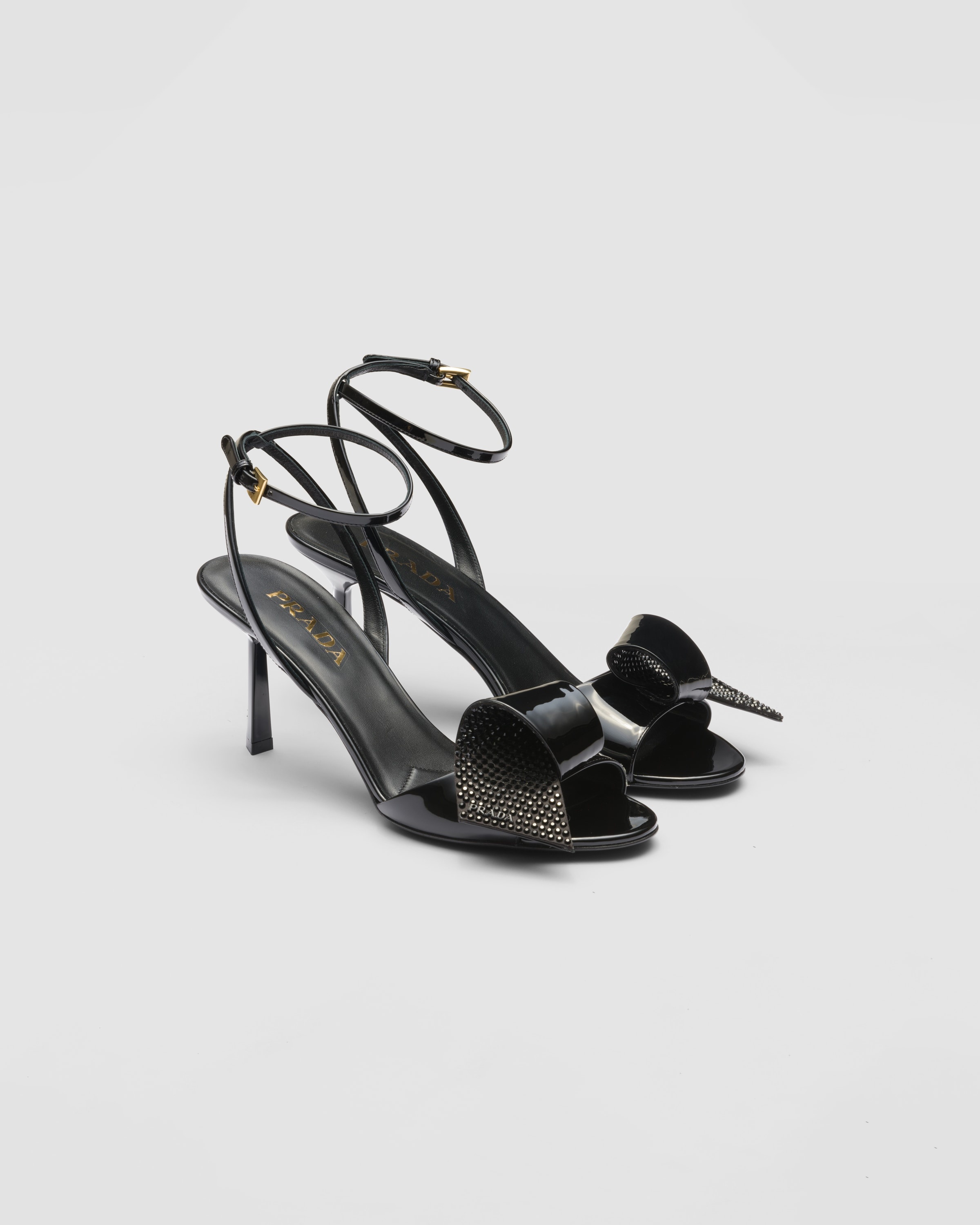 Patent leather sandals - 1