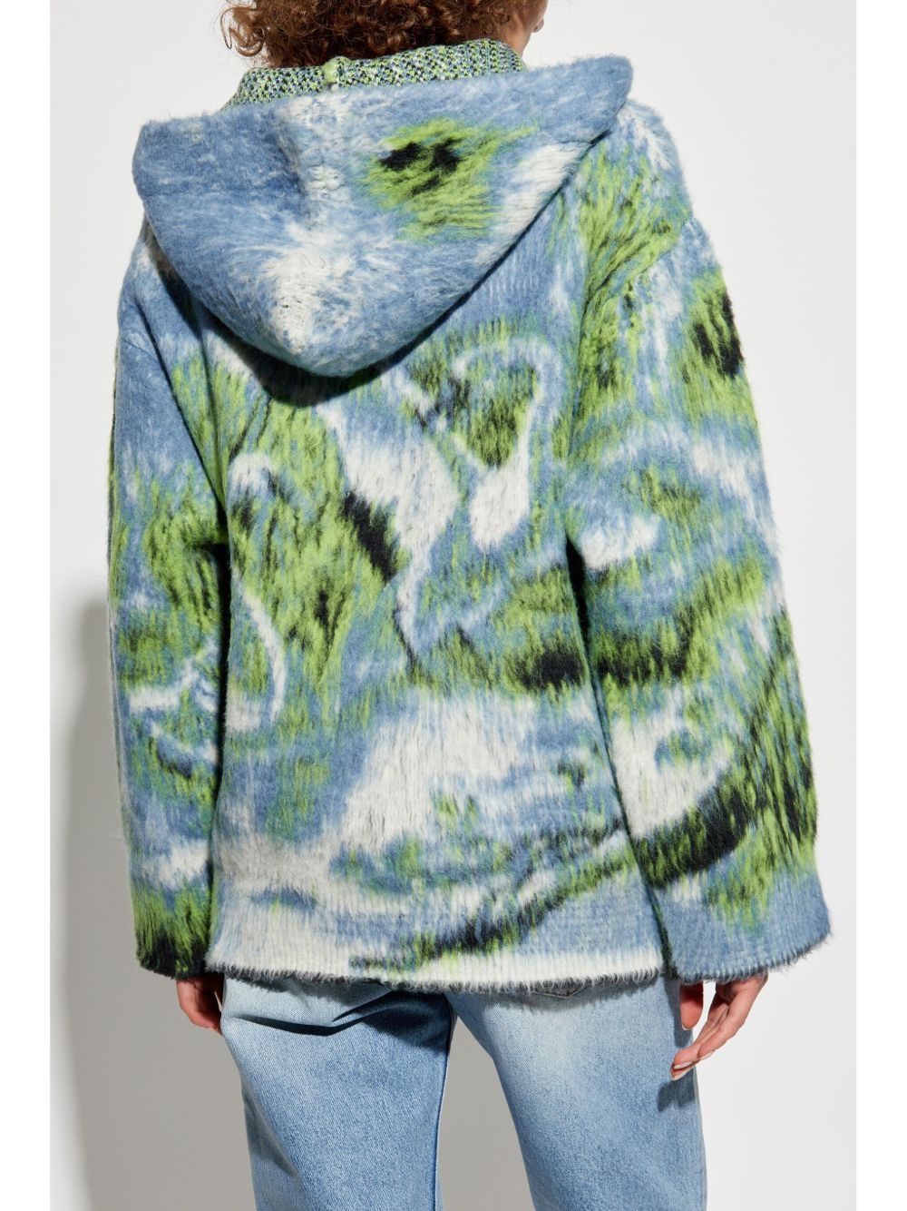 brushed-jacquard sweater - 4