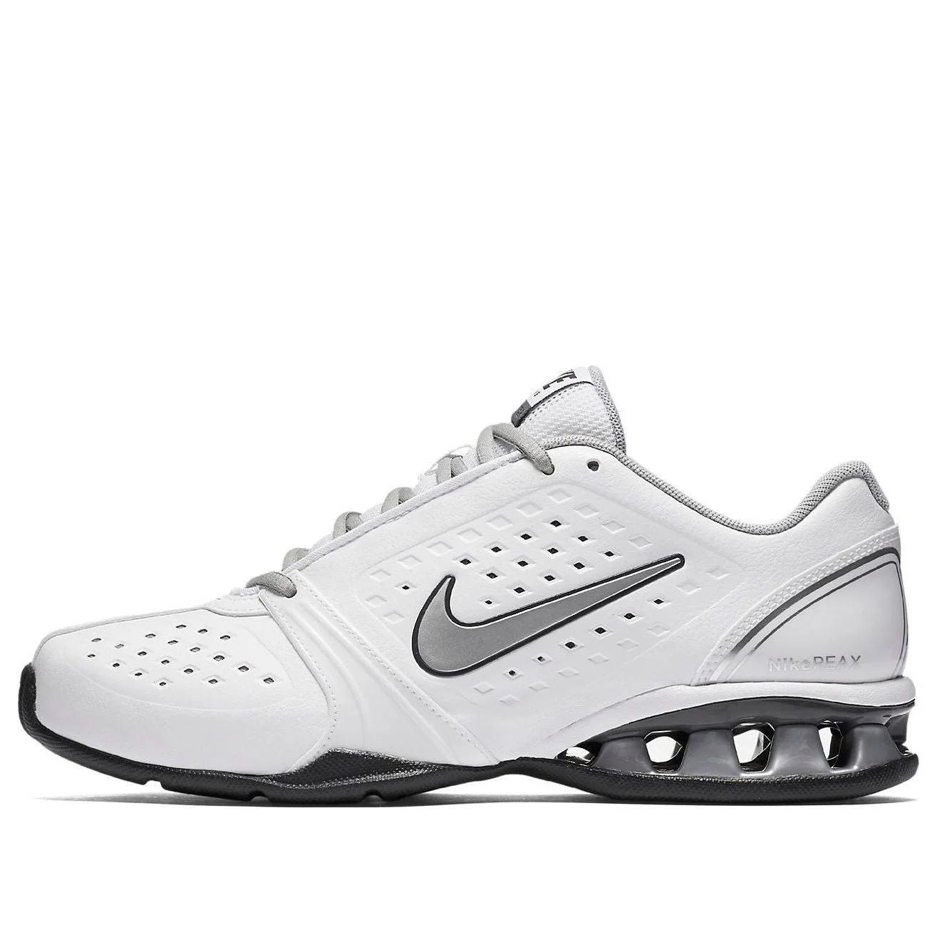 (WMNS) Nike Reax Rockstar '화이트 메탈릭 실버' 415355-103 - 1