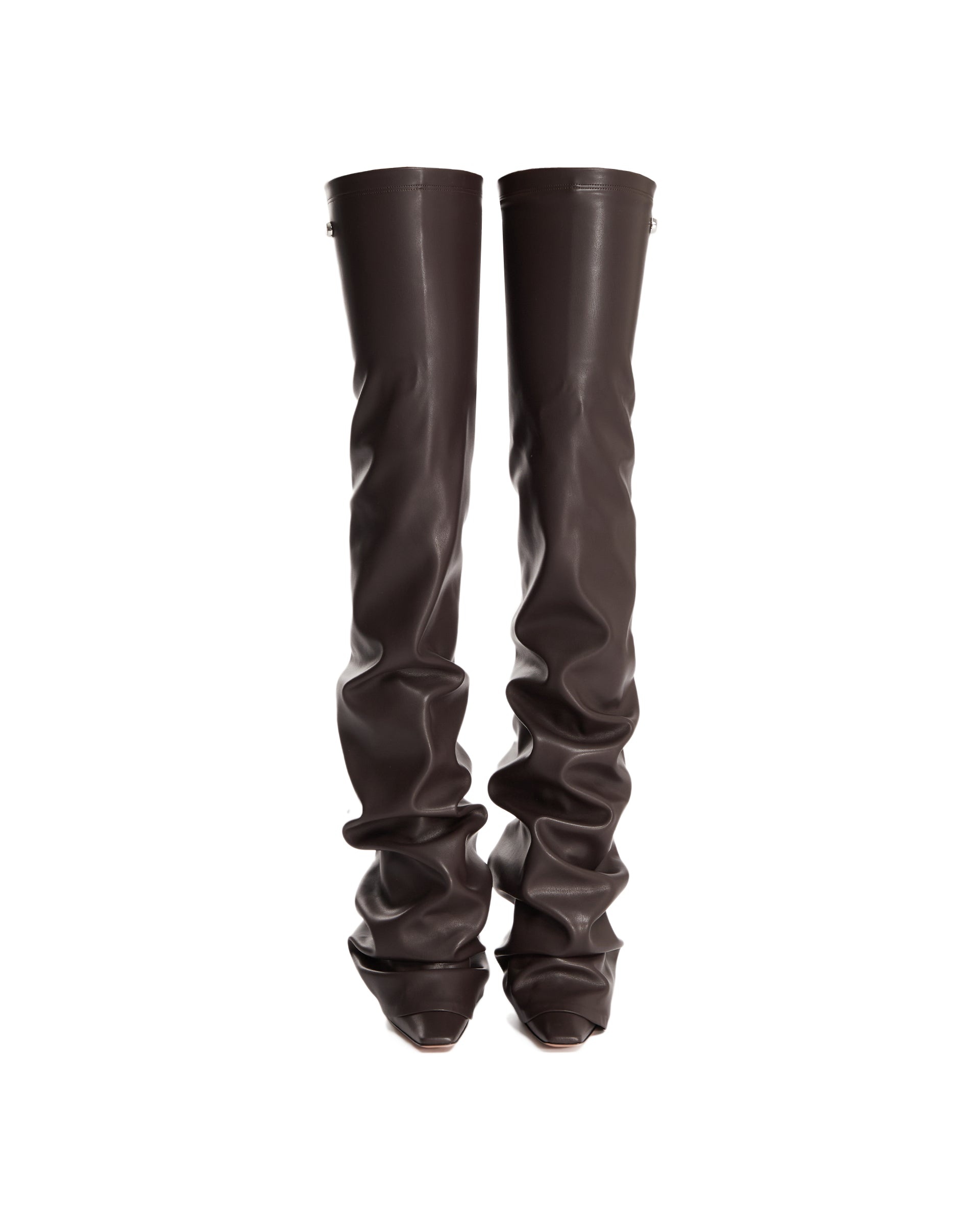 Brown High Robin OTK Boots - 4