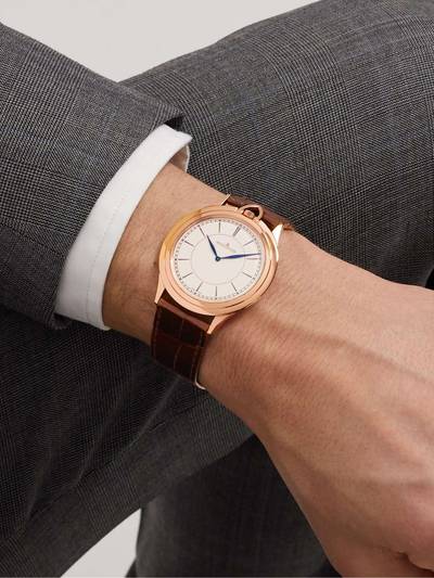 Jaeger-LeCoultre Limited Edition Master Ultra Thin Kingsman Knife 18-Karat Rose Gold and Alligator Watch, Ref. No. 34 outlook