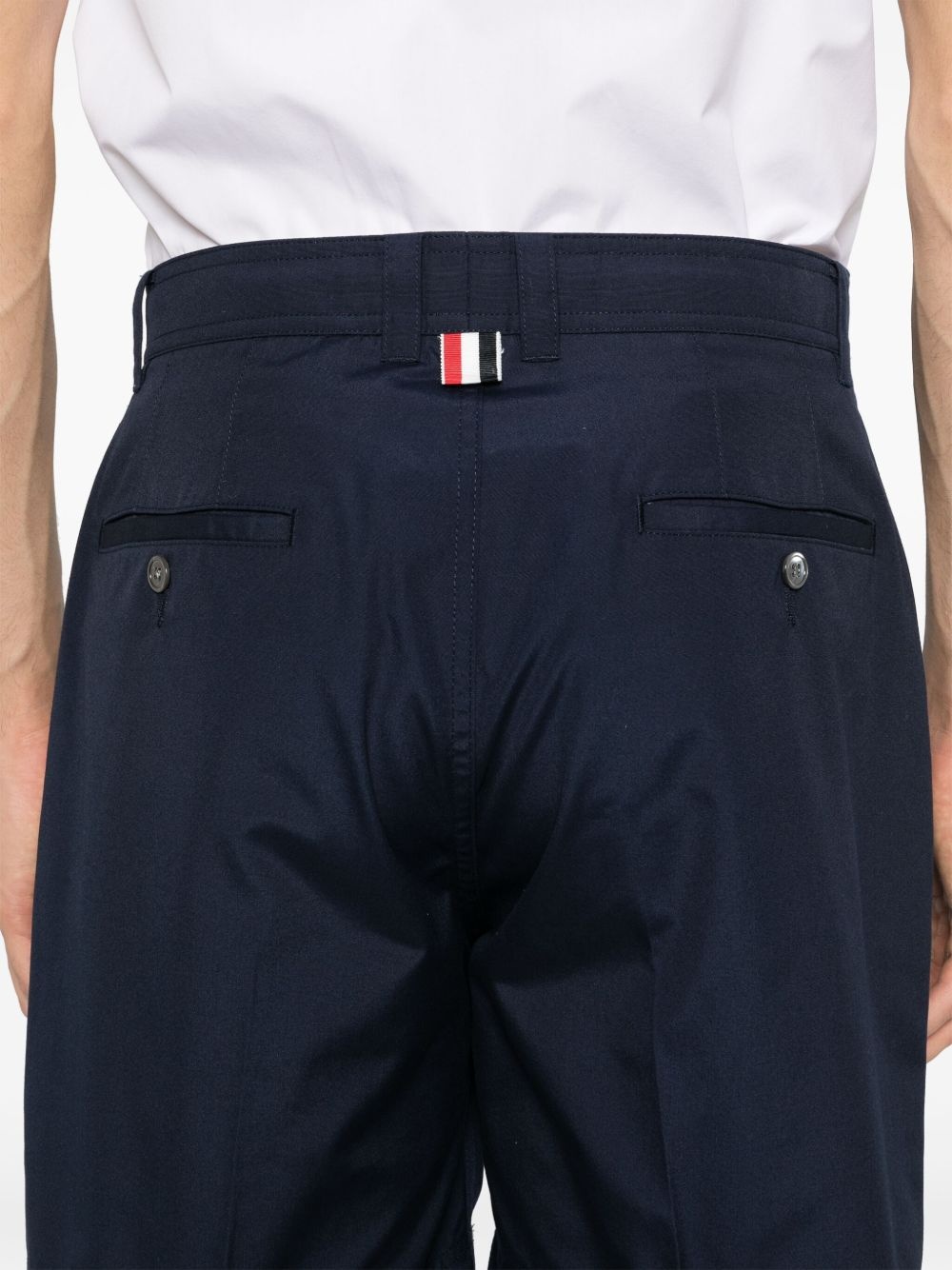 mid-rise chino shorts - 5