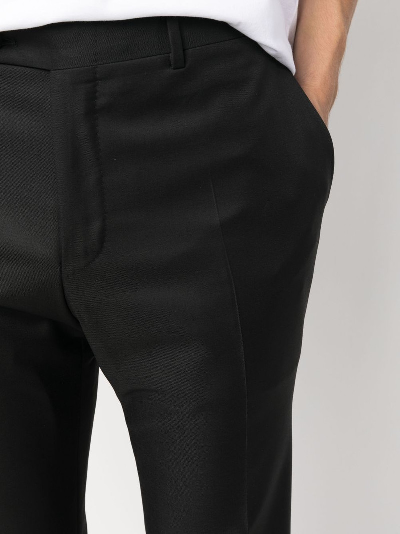 straight-leg wool tailored trousers 5