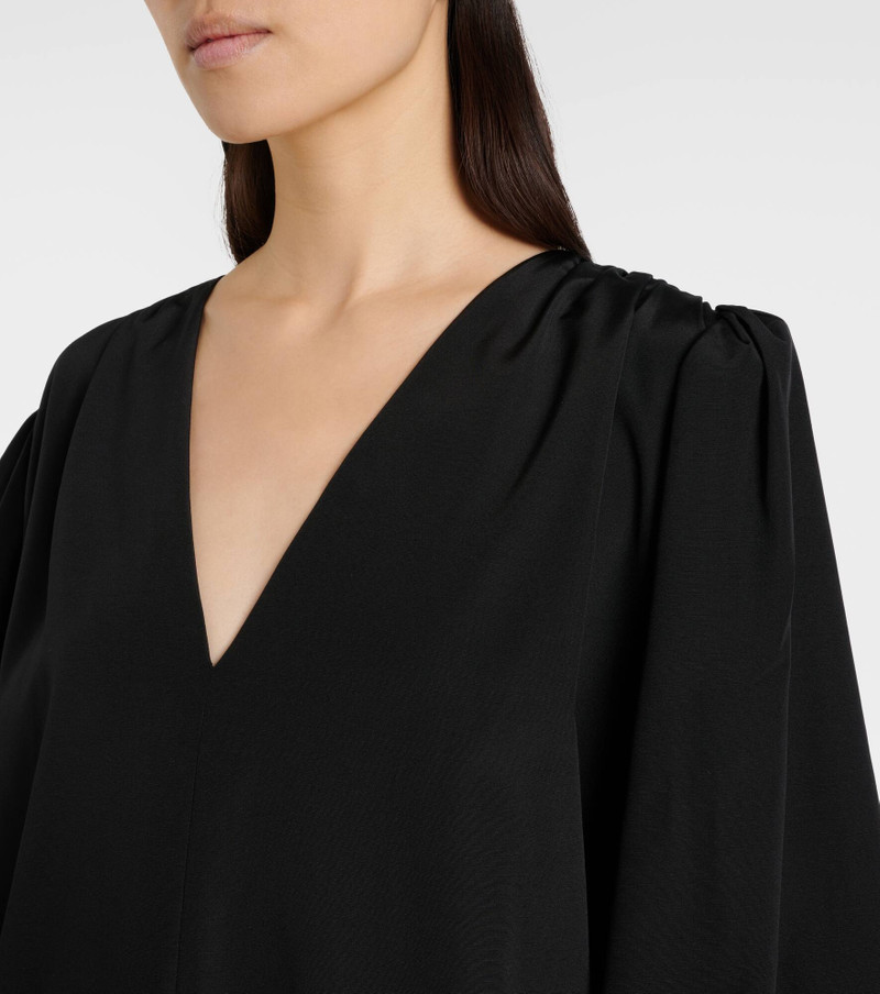 Beauvoir silk and wool maxi dress 4