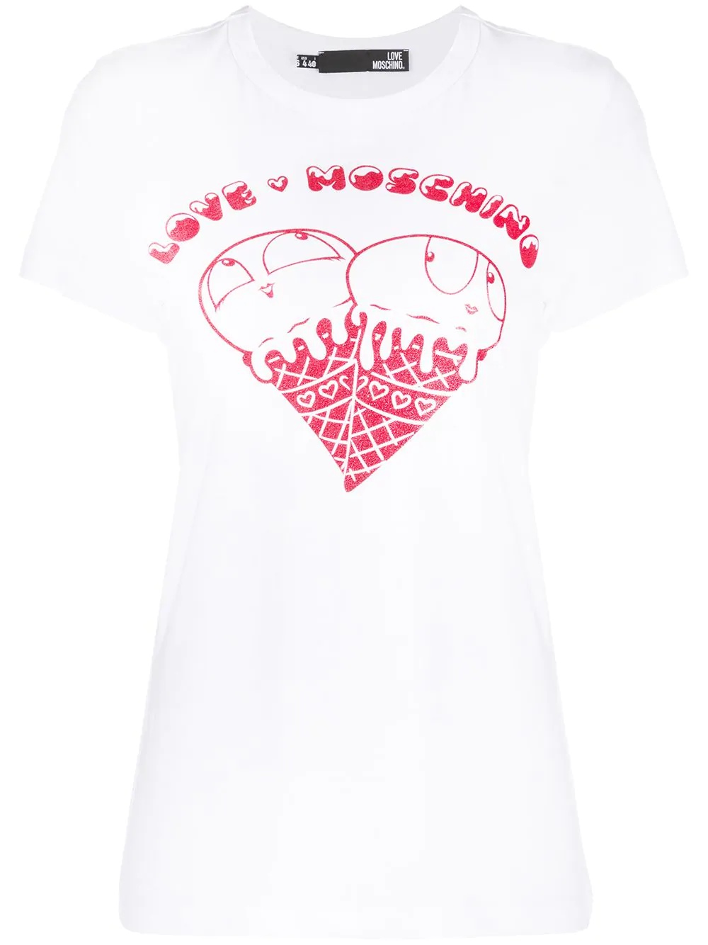 ice cream print T-shirt - 1