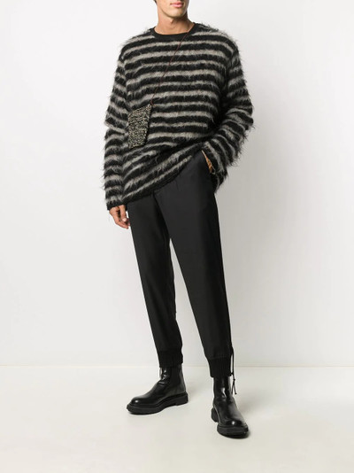 Greg Lauren drawstring waist trousers outlook