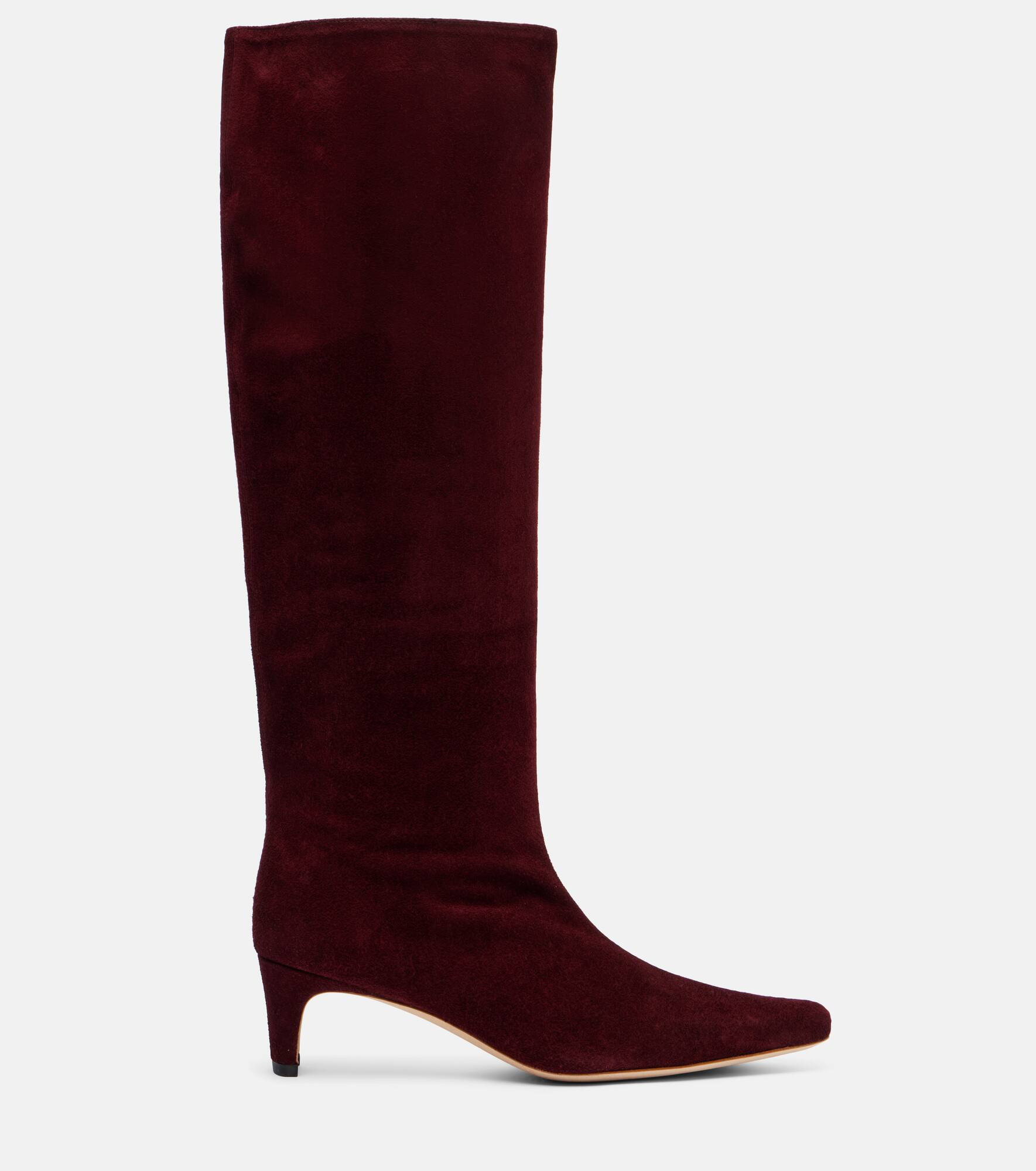 Wally 55 suede knee-high boots - 4