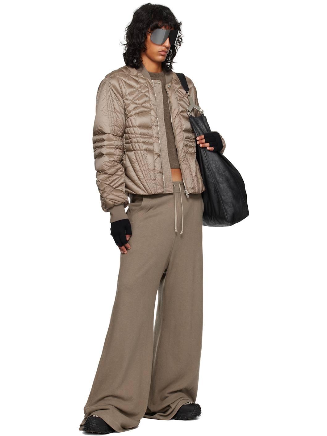 Moncler + Rick Owens Gray Megapenta Flight Bomber Jacket - 5
