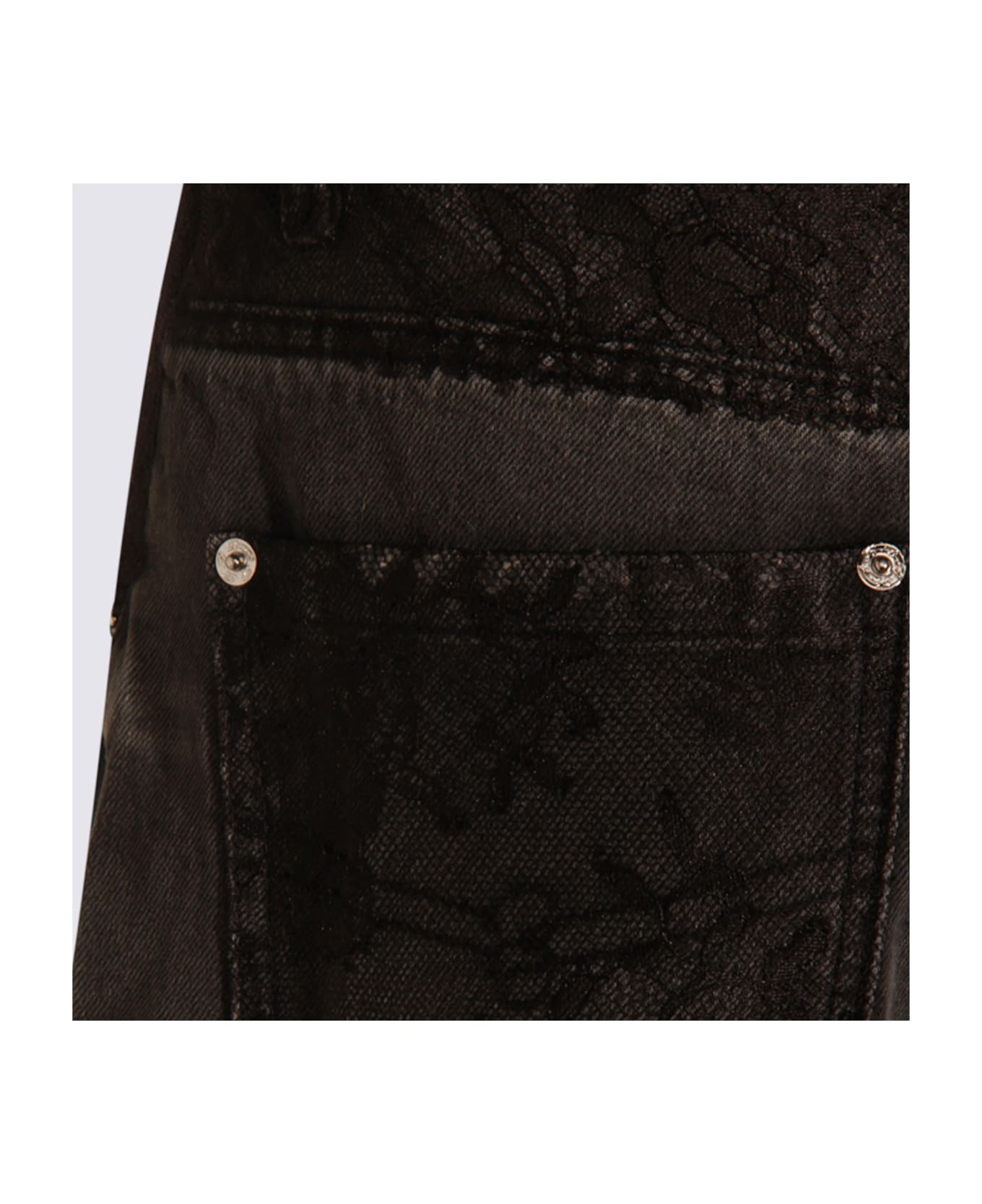 Grey Denim Jeans - 5