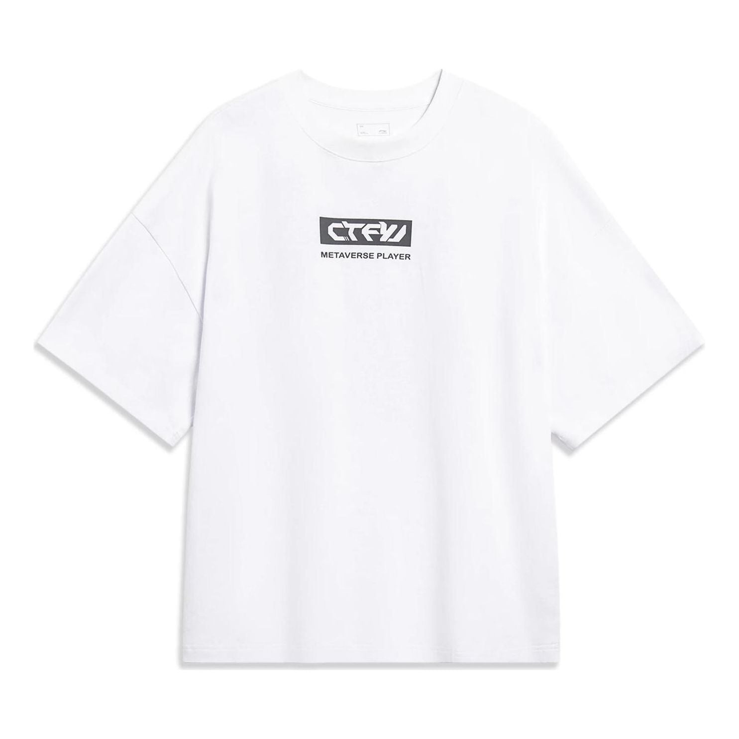 Li-Ning Counterflow Graphic T-shirt 'White' AHST599-2 - 1