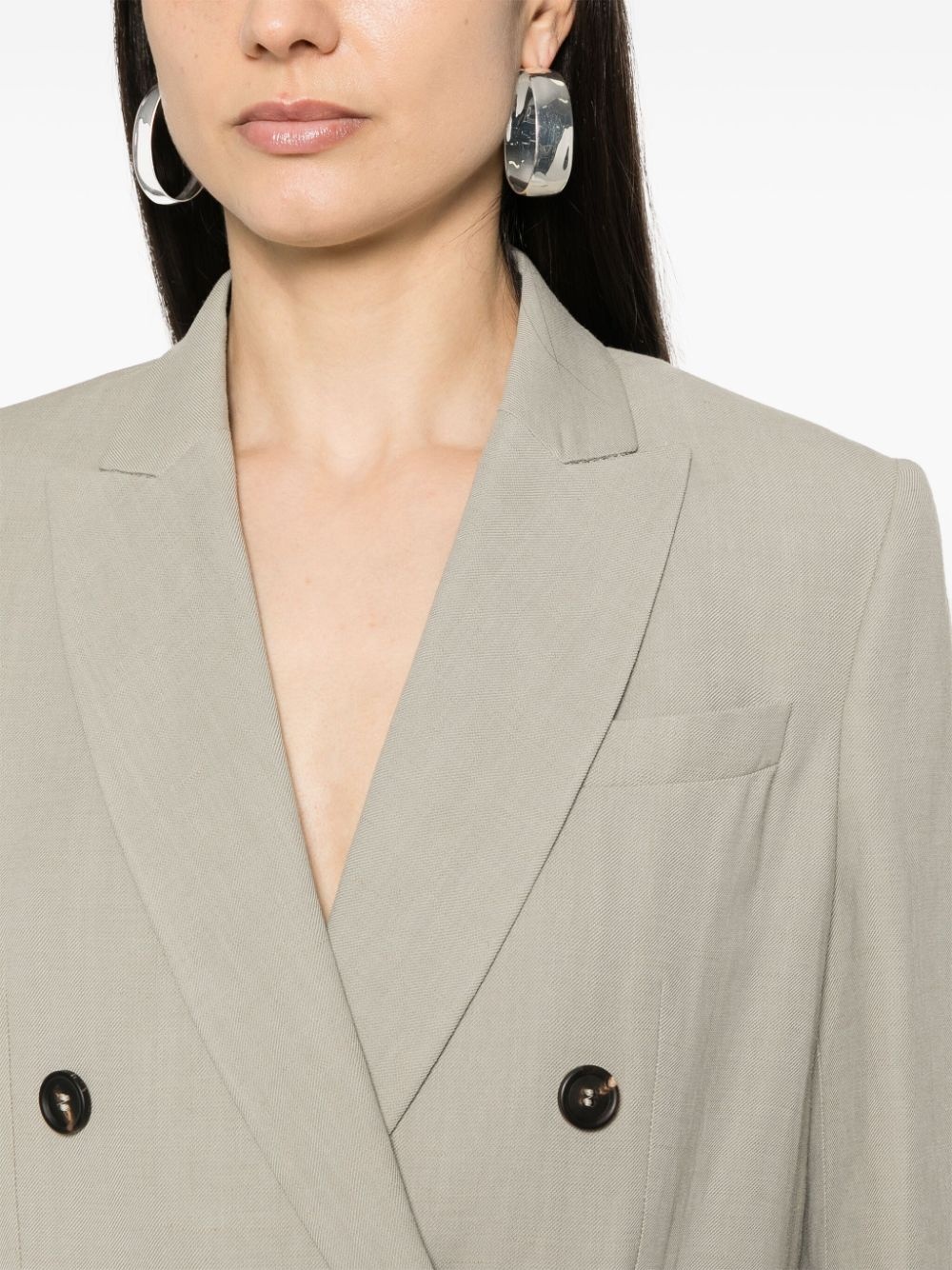 double-breasted blazer - 5