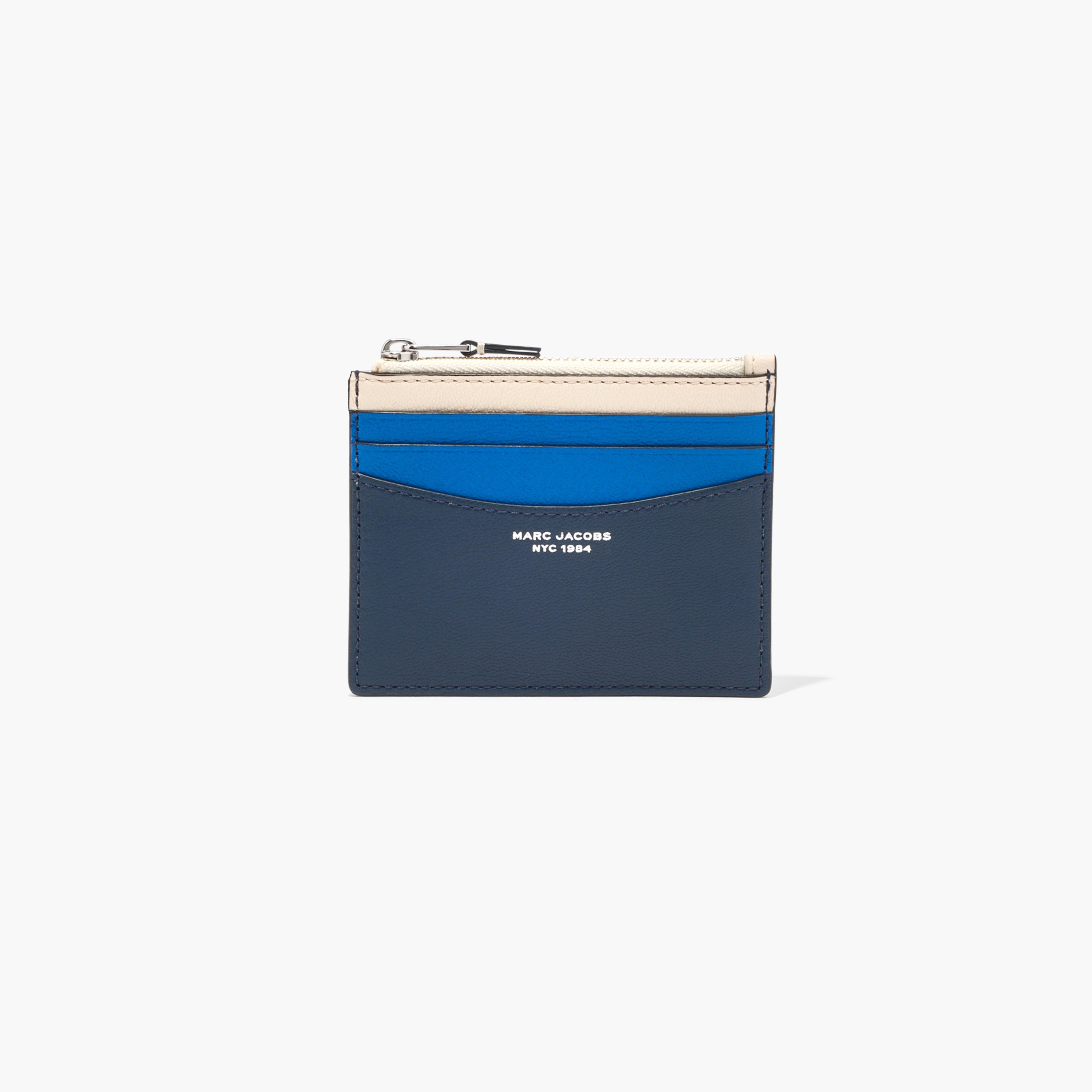 THE SLIM 84 COLORBLOCK ZIP CARD CASE - 1