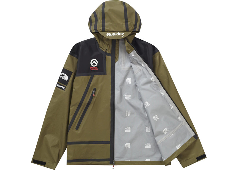 Supreme Supreme The North Face Summit Series Outer Tape Seam Jacket Olive outlook