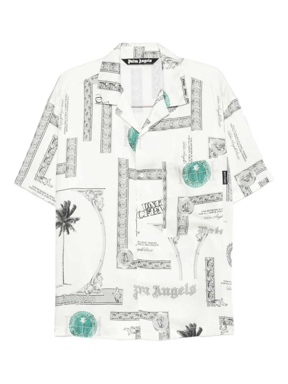graphic-print shirt - 1