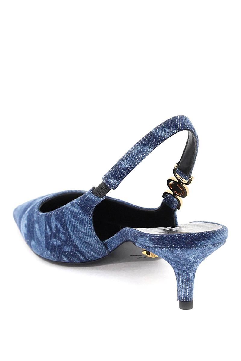 VERSACE MEDUSA '95 BAROCCO SLINGBACK PUMPS - 3