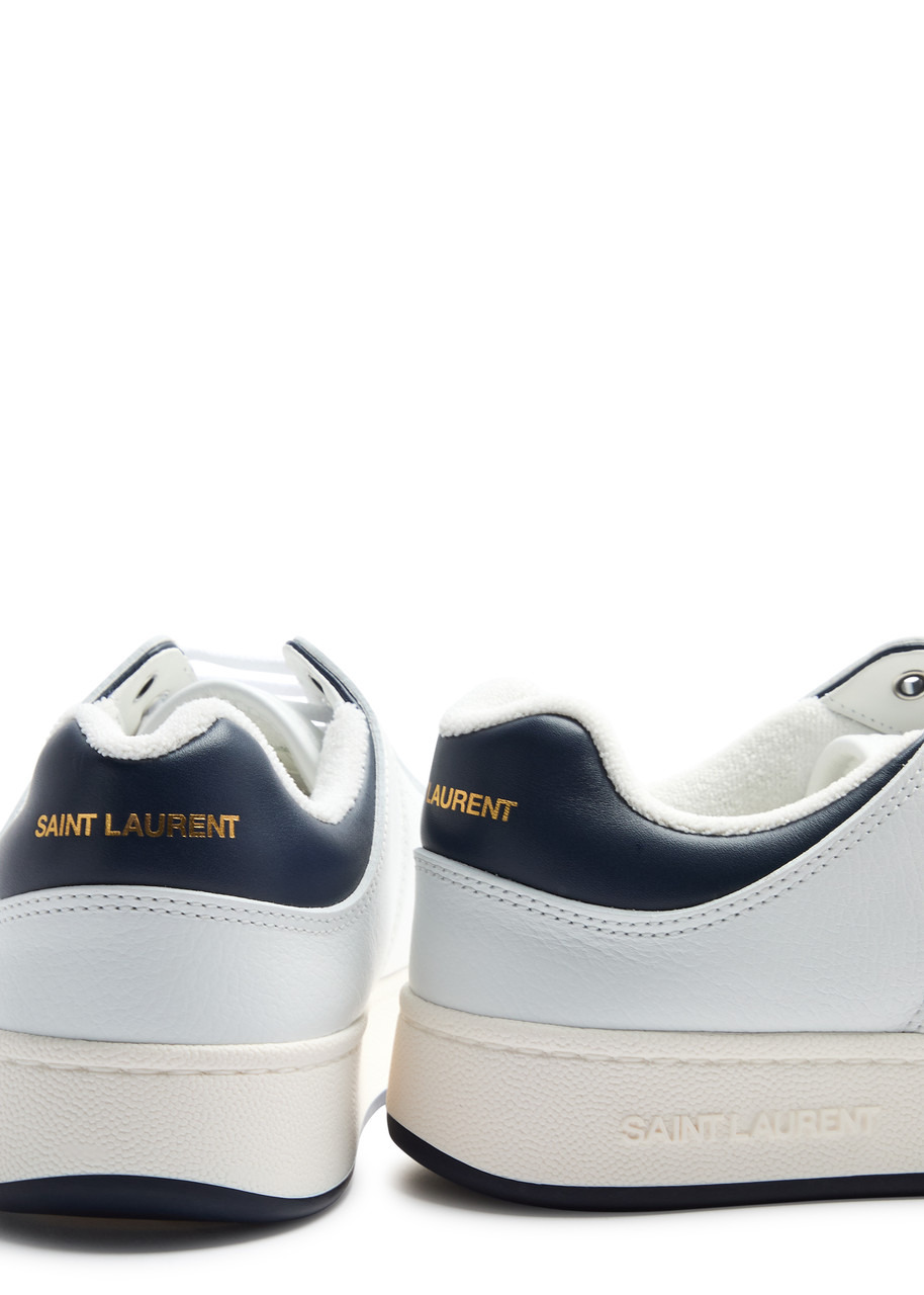 Saint Laurent SL/61 Panelled Leather Sneakers - 4