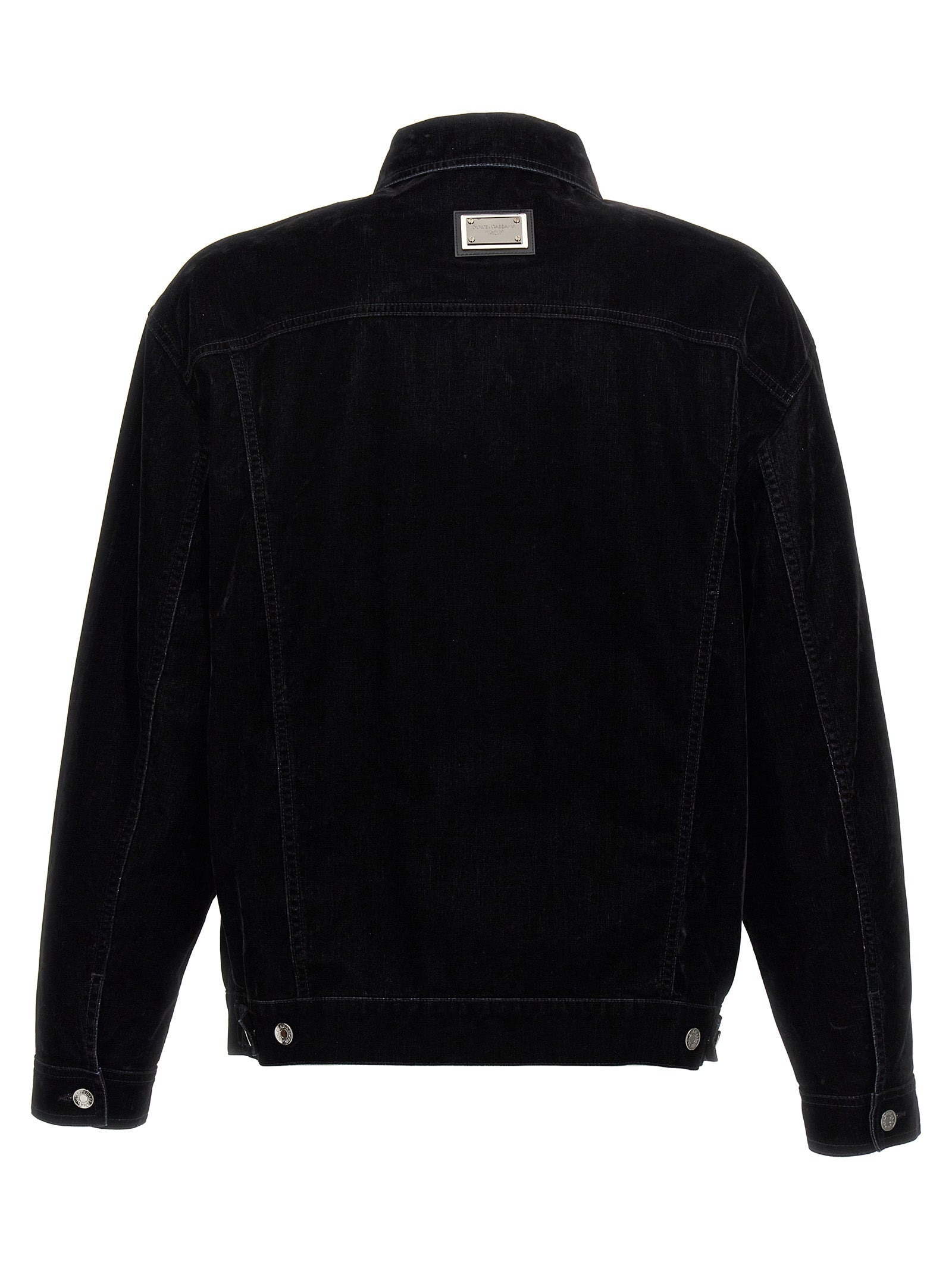 Dolce & Gabbana Men Velvet Shirt Jacket - 2