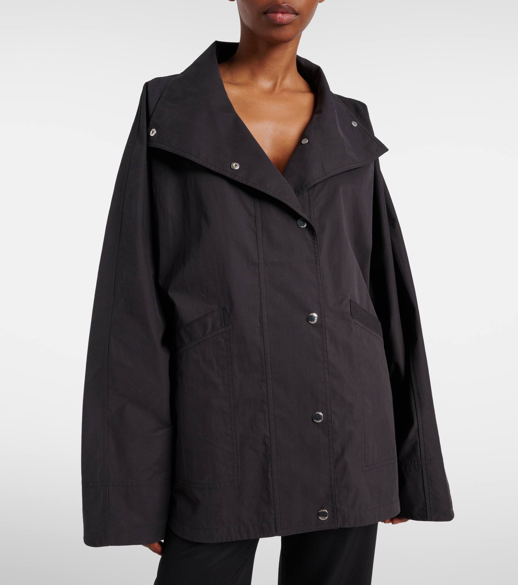 Cotton-blend jacket - 6