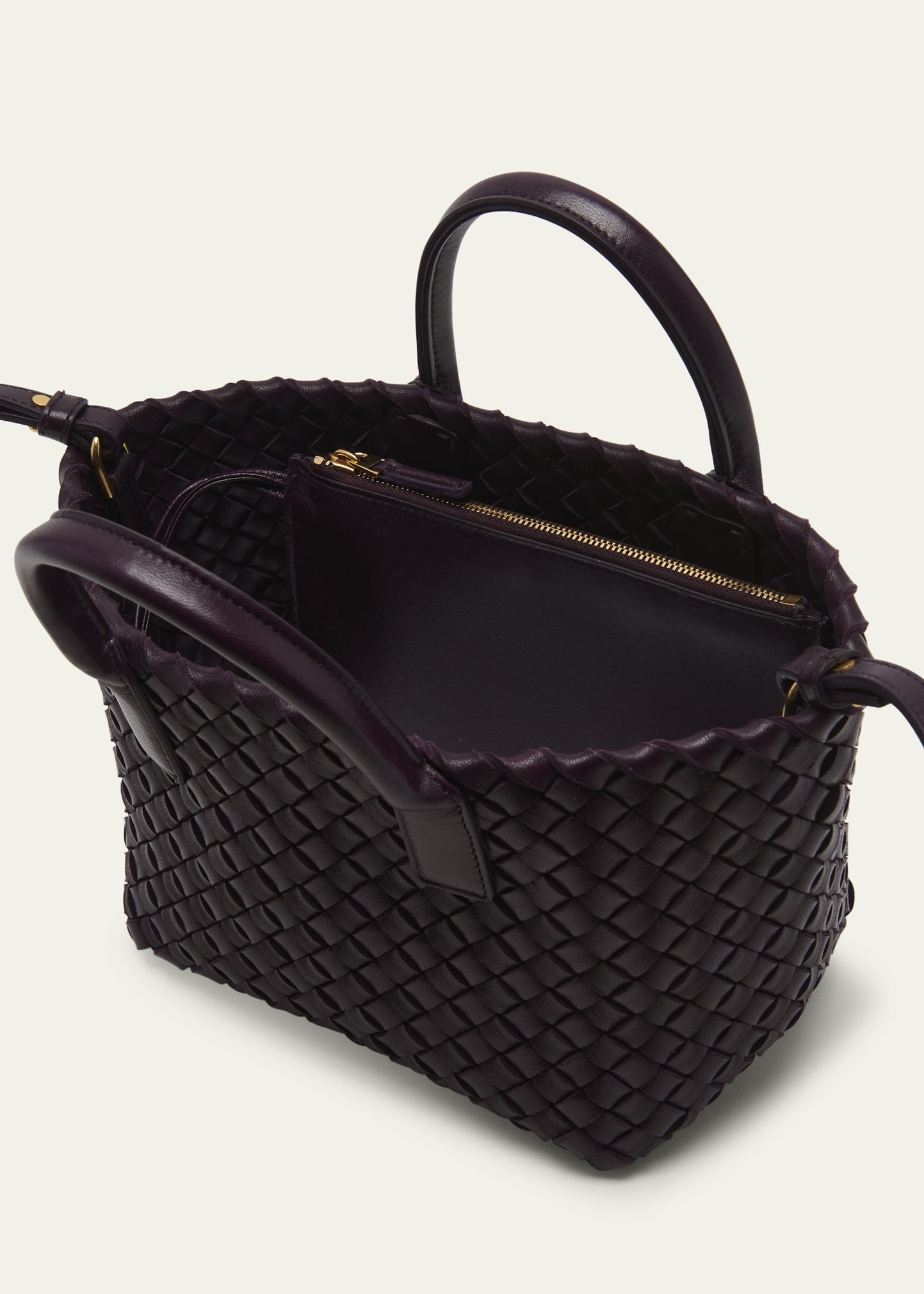 Mini Cabat Lambskin Tote Bag - 4