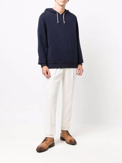 Brunello Cucinelli pullover jersey hoodie outlook