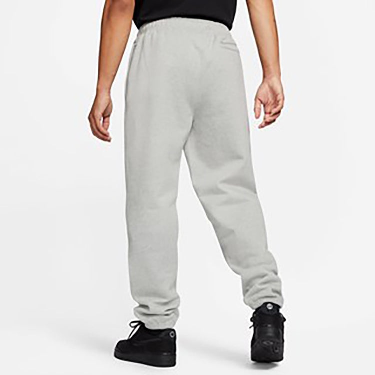 Stussy x Nike International Sweatpants 'Grey' DC4227-050 - 4