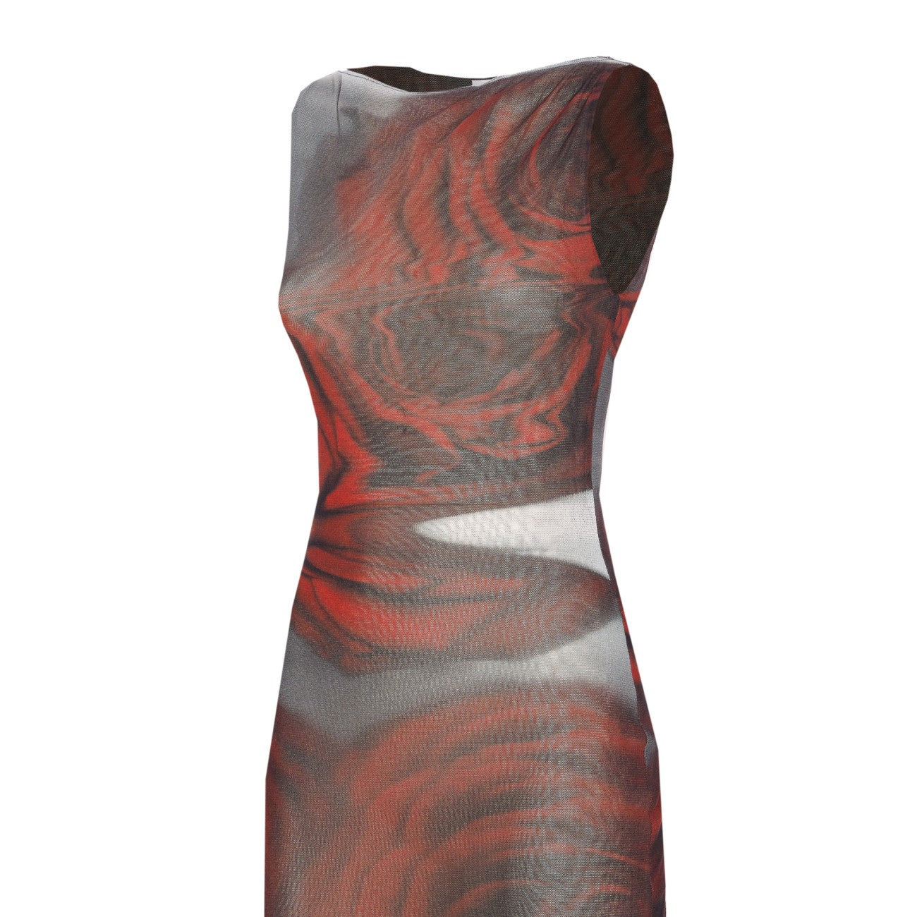 Jean Paul Gaultier Women Blurry Roses Print Dress - 3