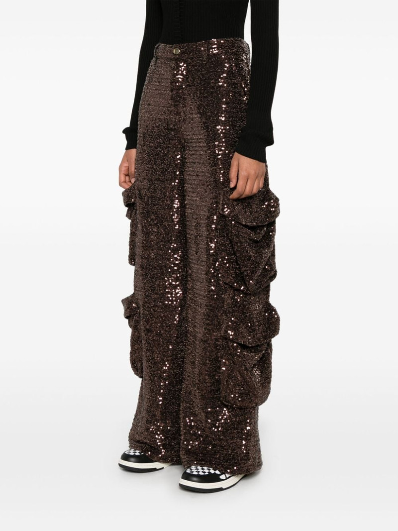 sequin cargo pants 3