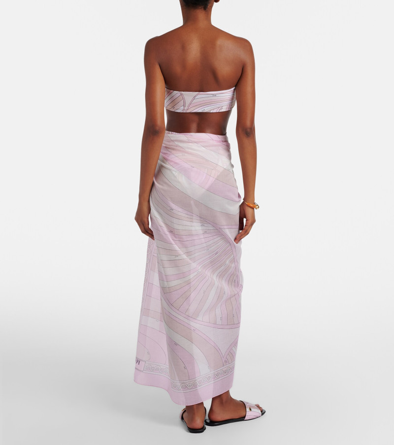 Iride cotton beach cover-up 5