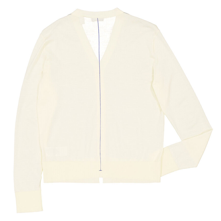Burberry Long Sleeve Button-Up Cardigan - 6