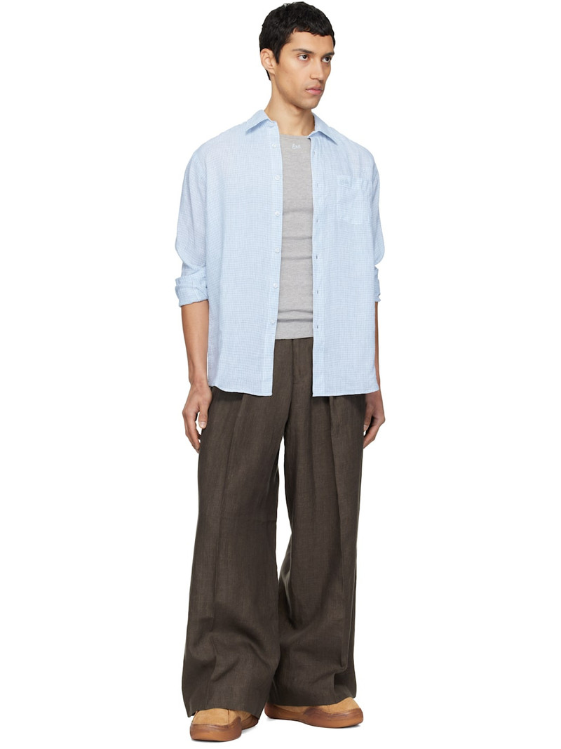 ERL Blue Plaid Shirt outlook