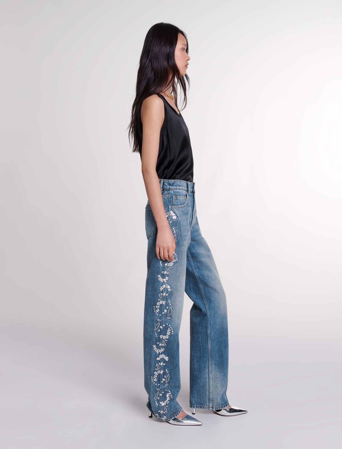 Silk tank top - 3