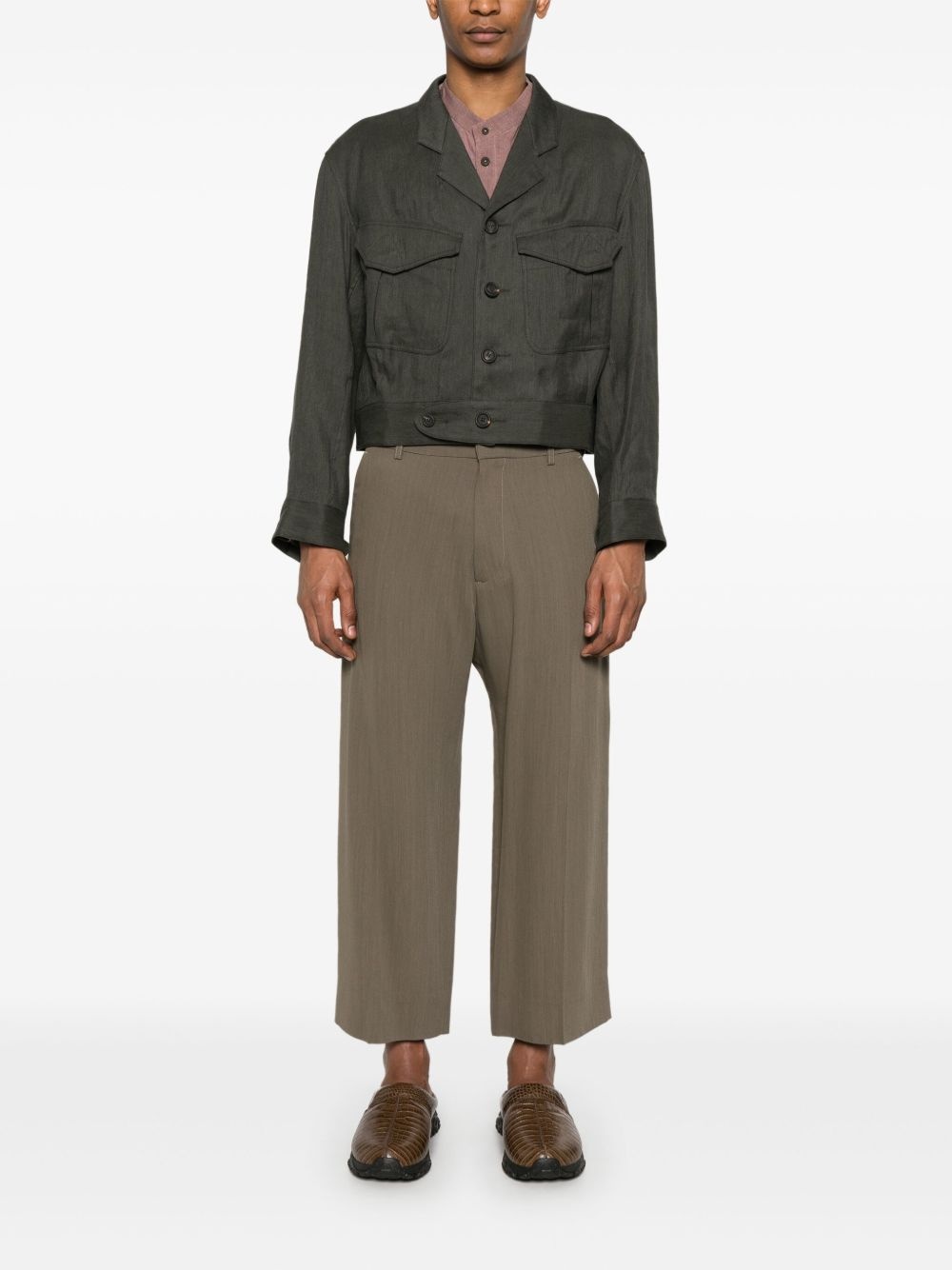 notch-lapel jacket - 2
