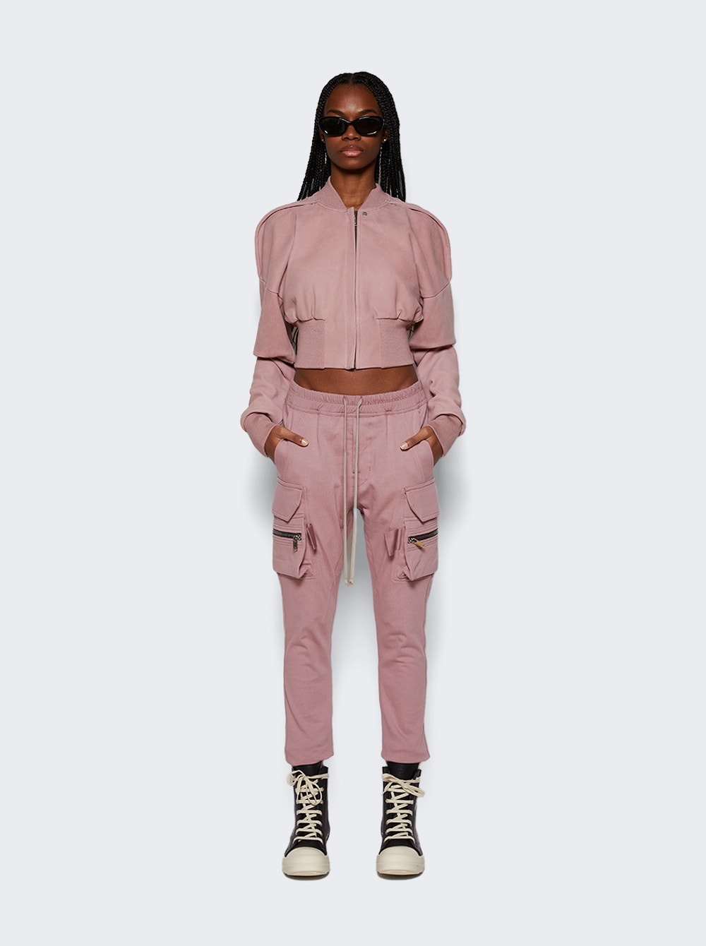 Collage Bomber Dusty Pink - 2