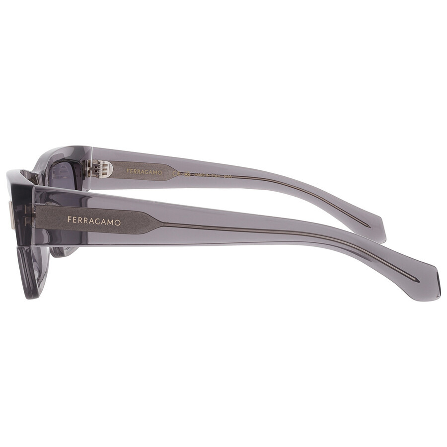 Ferragamo Blue Rectangular Men's Sunglasses SF2011S 020 53 - 4