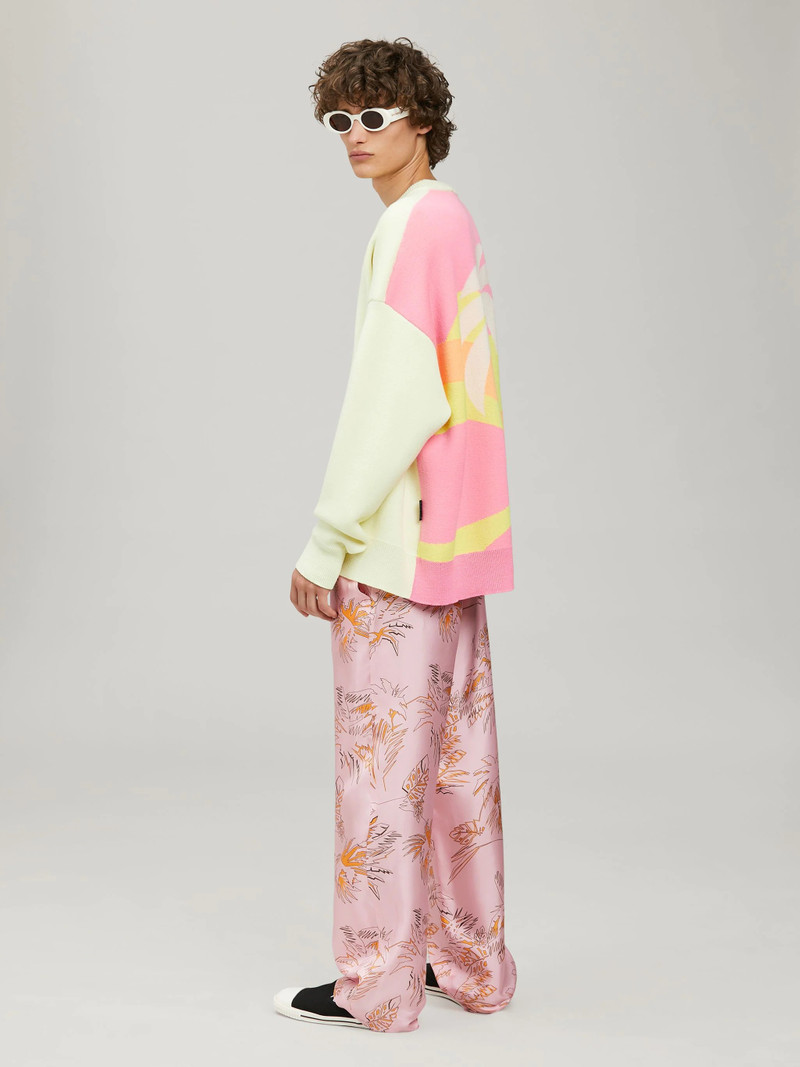 Palm Angels INTARSIA PALM SWEATER outlook