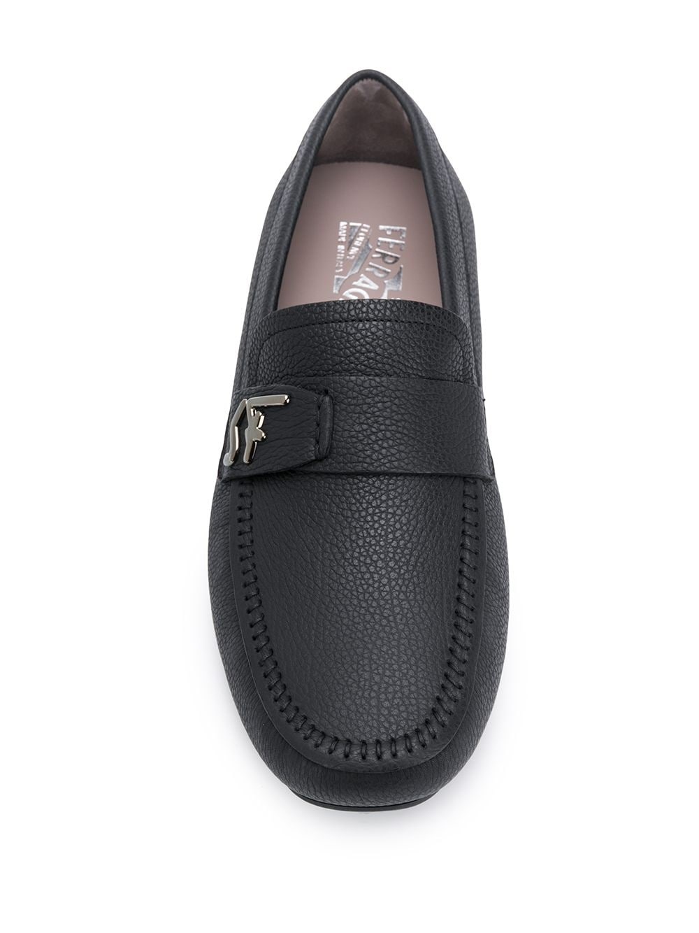 Signature Driver logo plaque loafers - 4