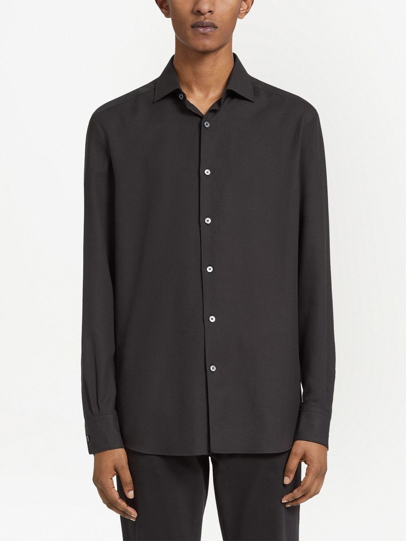ZEGNA Cashco long-sleeve shirt outlook