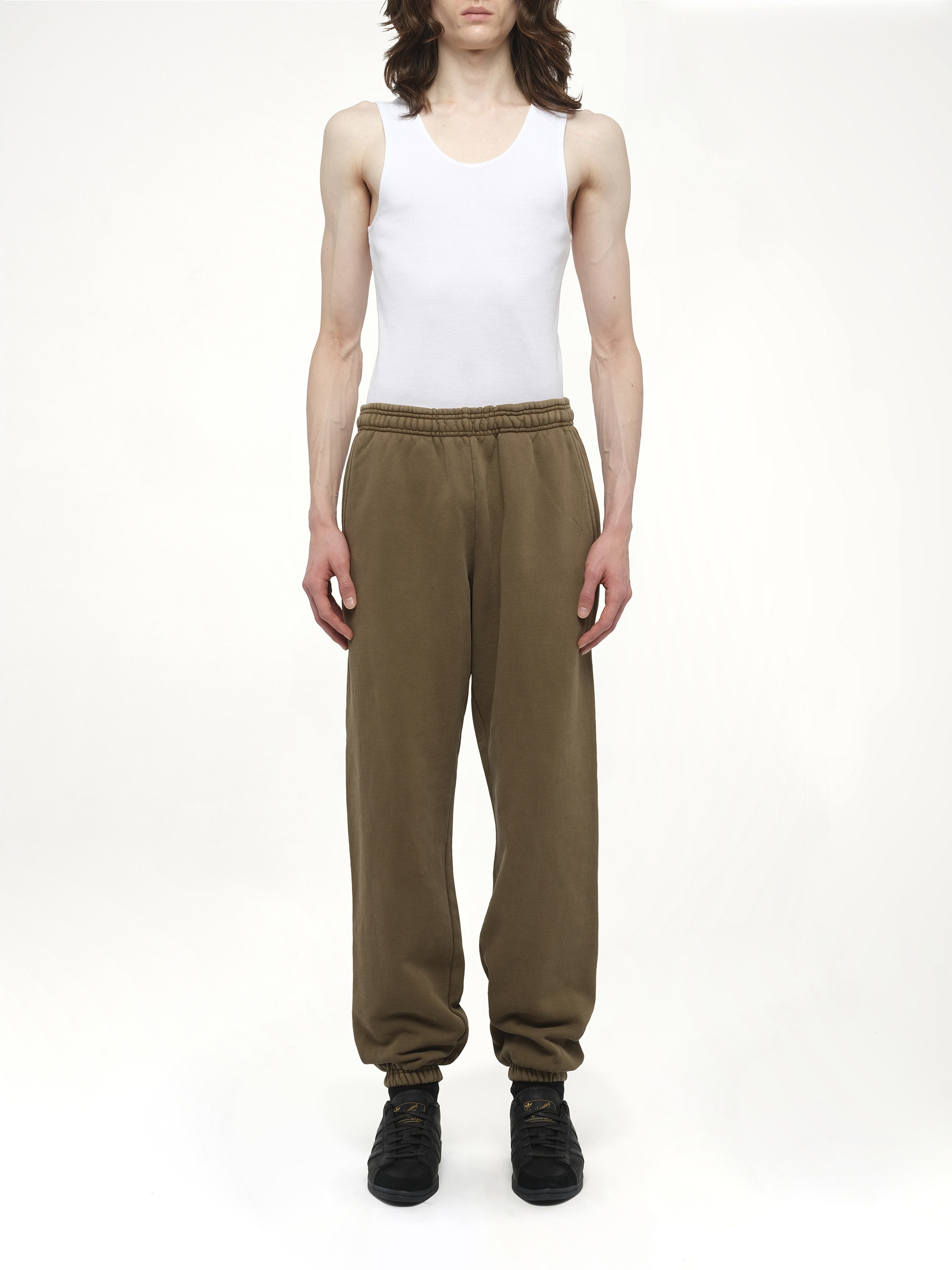 Heavy Sweatpants in Military - 7