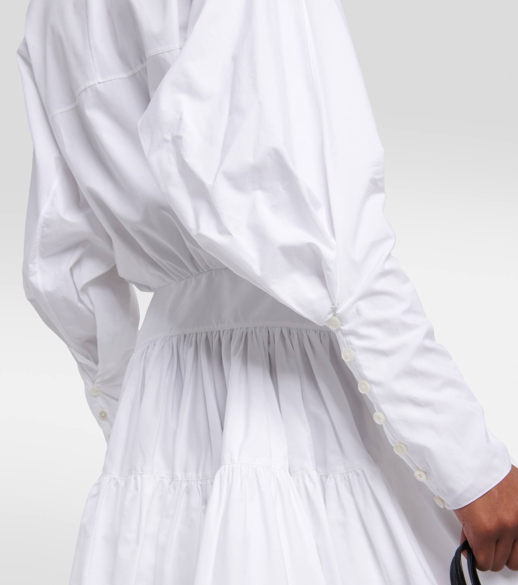 Cotton poplin minidress - 6