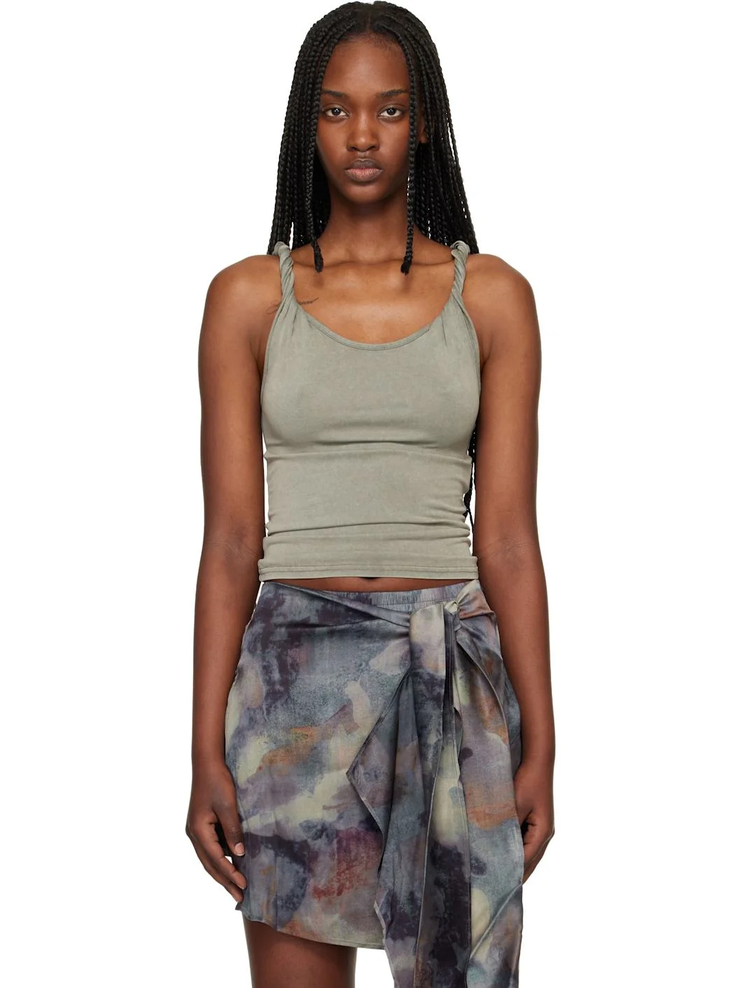 Green T-Twy-S1 Tank Top - 1
