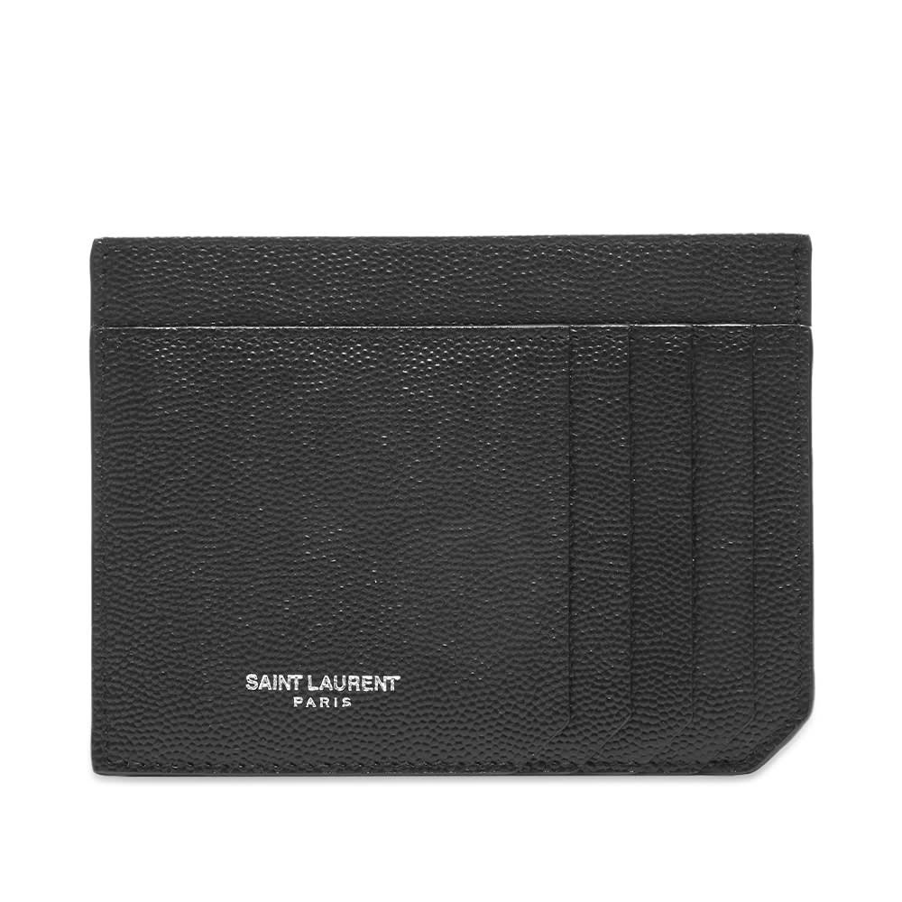 Saint Laurent Logo Credit Card Holder - 1