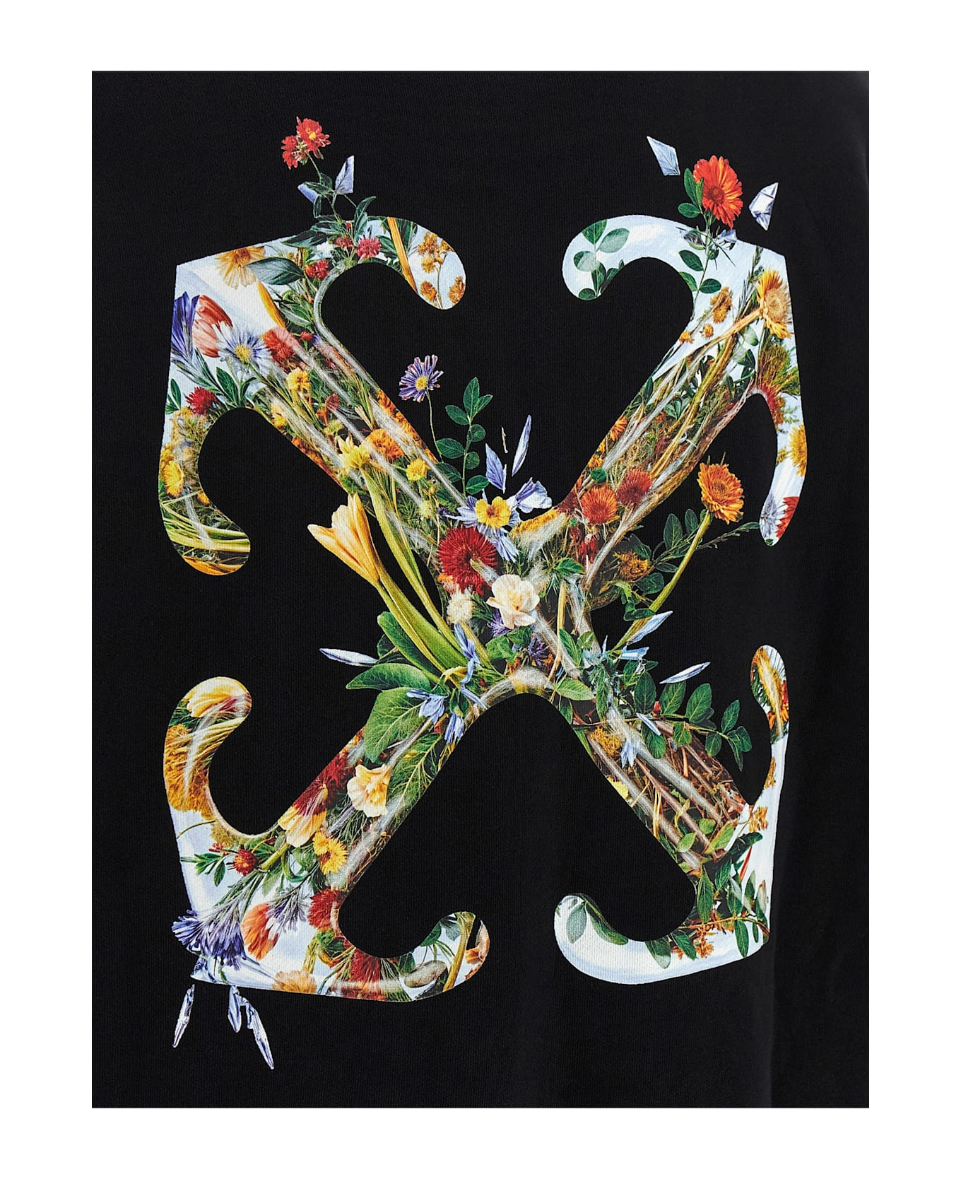'arrow Glass Flower' Hoodie - 4