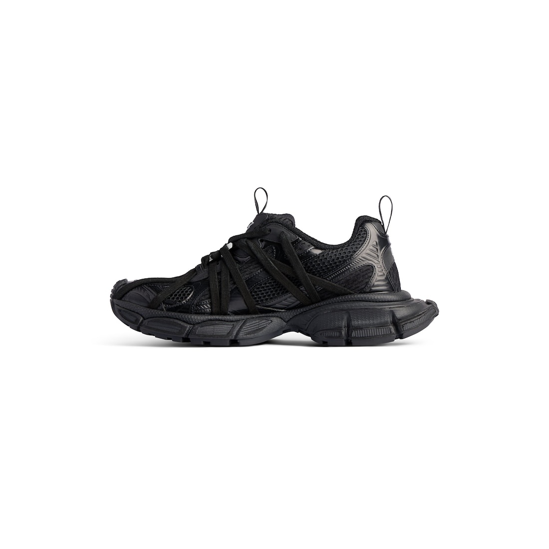 Men's 3xl Extreme Laces B Sneaker  in Black - 4