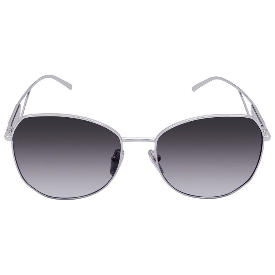 Open Box - Prada Gray Gradient Irregular Ladies Sunglasses PR 57YS 1BC5D1 57 - 1