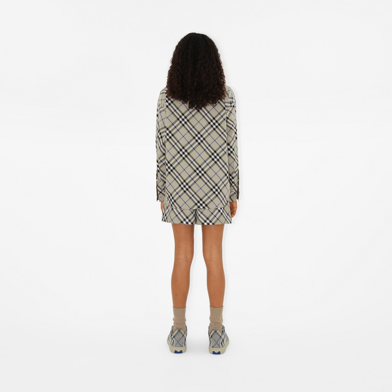 Check Cotton Shirt 4