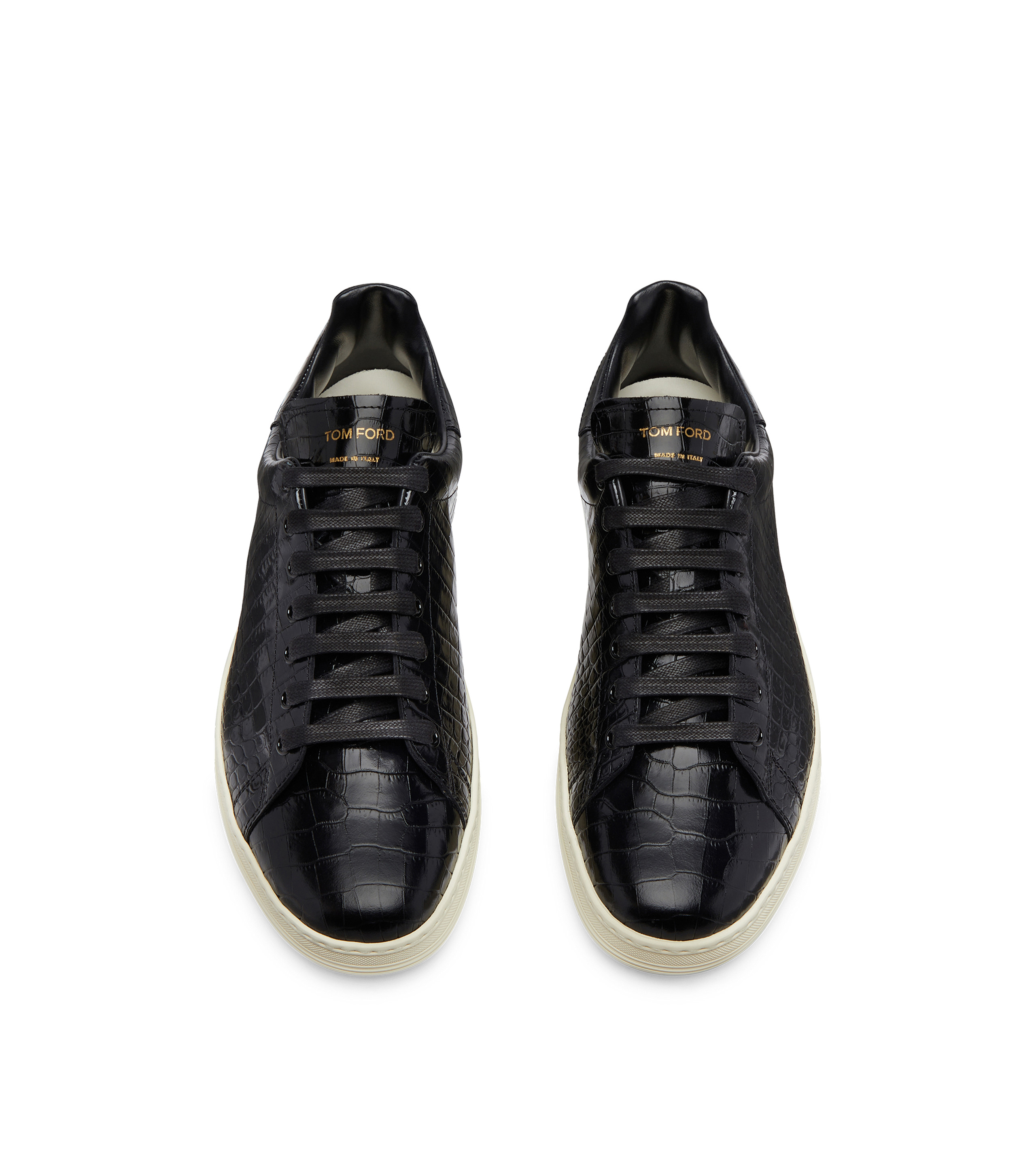 TOM FORD PRINTED CROC WARWICK SNEAKER | REVERSIBLE