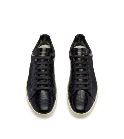 TOM FORD PRINTED CROC WARWICK SNEAKER outlook